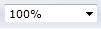 An image of the zoom level of the report in Auditor for SQL Server.